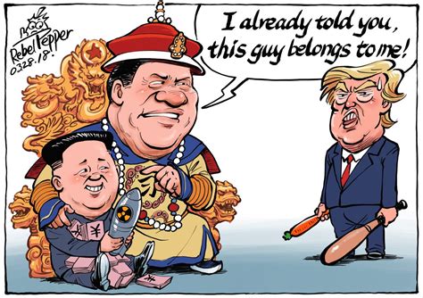 Xi Jinping Political Cartoon