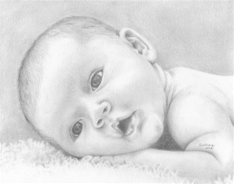 Newborn Baby Sketches at PaintingValley.com | Explore collection of ...