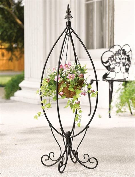 Hanging Basket Plant Stand Diy