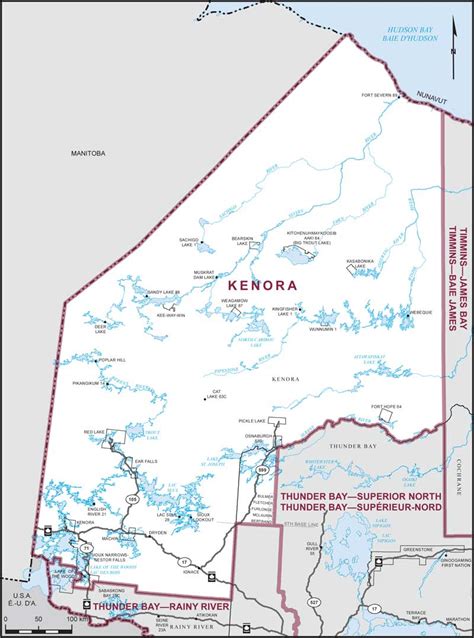 Kenora | Maps Corner | Elections Canada Online