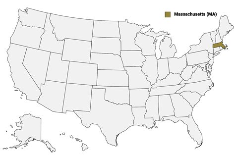 Massachusetts Counties Map | Mappr