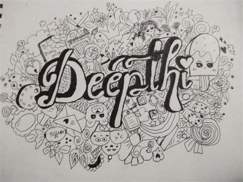 Name doodles... | Name art projects, Doodles, Doodle art