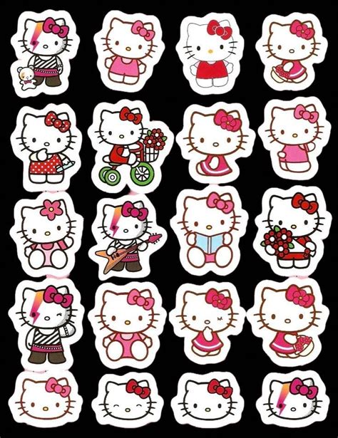 Hello kitty en 2023 | Pegatinas bonitas, Dibujos bonitos, Imprimibles kitty