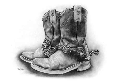 western sketches art | Boots - WetCanvas | Shoes drawing, Boots, Old cowboy boots