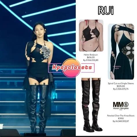 Blackpink Coachella 2023 Stage Outfits, Petty in Black and Pink Fashion Breakdown – Kpopclosets