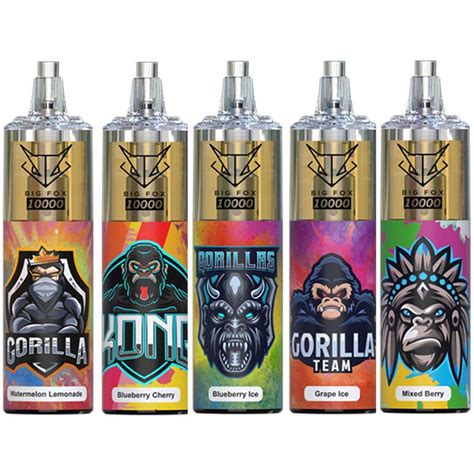 Gorilla Big Fox 10000 Puffs Rechargeable Disposable Vape Device - Vapegala