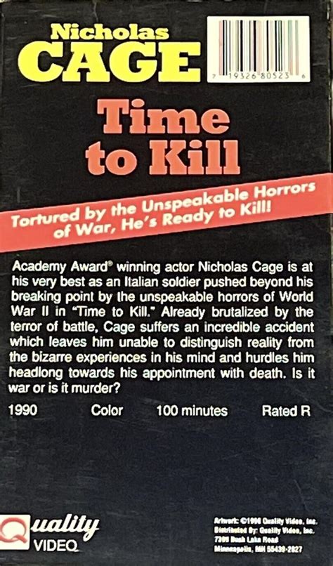 Time to Kill (1989)