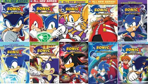 Sonic X DVD | Sonic, Comic book cover, Sonic the hedgehog