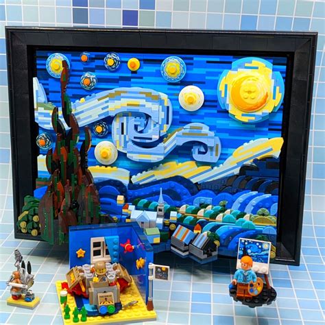 LEGO Ideas Vincent Van Gogh - town-green.com