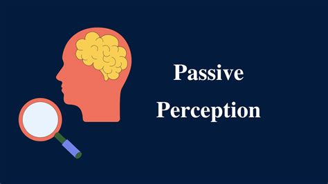 Passive Perception - How to calculate passive perception | Types of Perception