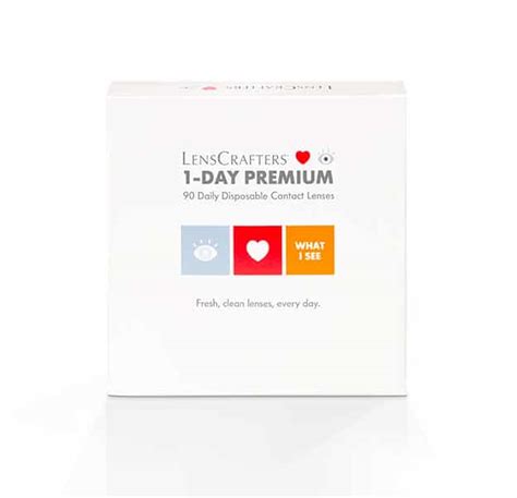 Lenscrafters 1 Day Premium Daily Disposable Contact Lens