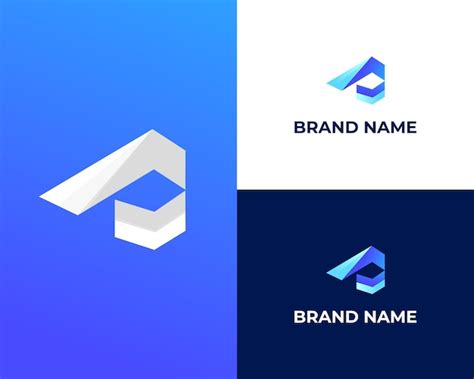 Premium Vector | Letter p abstract mark logo design template