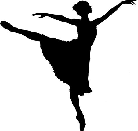 Dancer clipart silhouette free clipart images – Clipartix