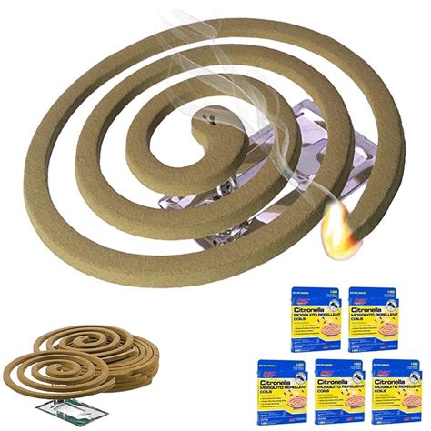 5PK Mosquito Repellent 20 Coils Outdoor Use Lasts 5-7 Hours 10Ft ...