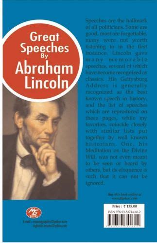 Great Speeches by Abraham Lincoln at Rs 175/piece in New Delhi | ID: 2849765841933