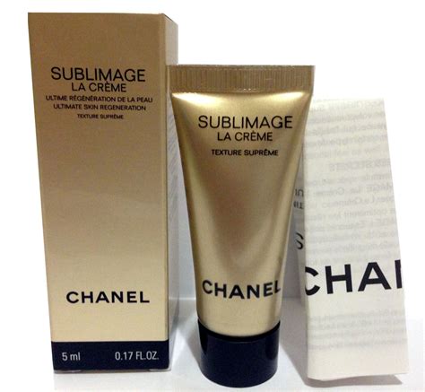 Chanel Sublimage La Creme .17 oz/ 5ml Ultimate Skin Regeneration Texture Supreme | eBay