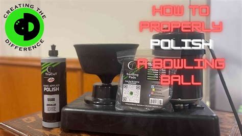 How to Properly POLISH A Bowling Ball on a Ball Spinner - YouTube