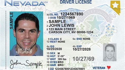 DMV unveils new Nevada driver's license