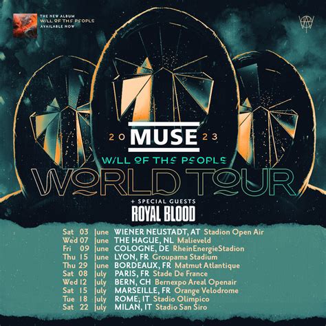 Muse Official Website 2023 EU Tour