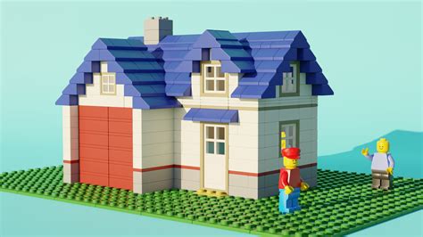 Lego House - Finished Projects - Blender Artists Community