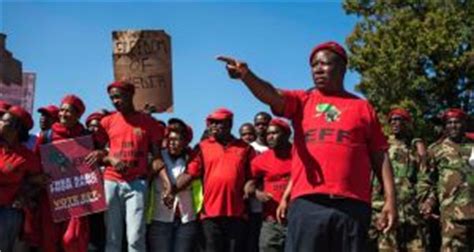 Economic Freedom Fighters on rise in South Africa
