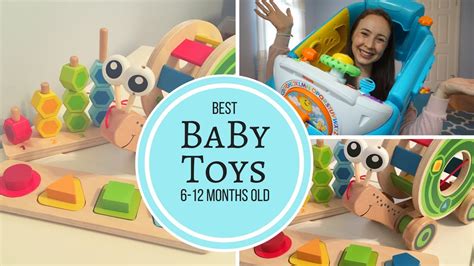 BEST BABY TOYS 6 - 12 MONTHS OLD! My Baby Boy's Favorite toys! - YouTube