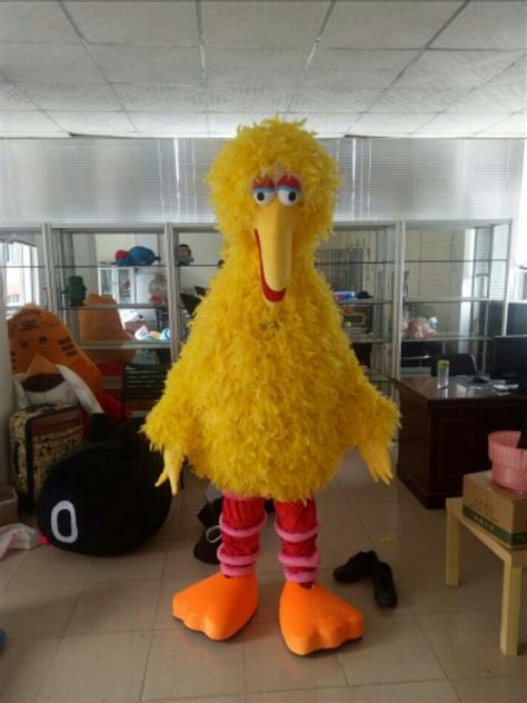 Free Shipping Big Bird mascot costume Sesame Street