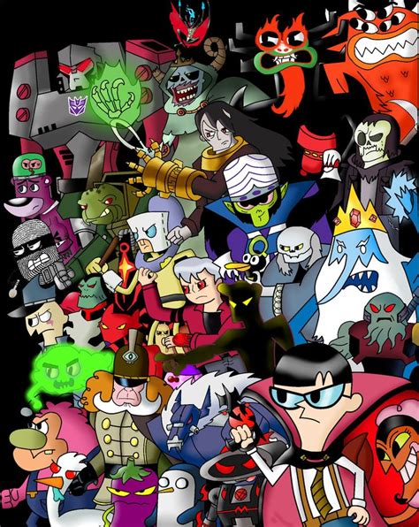 Cartoon Network Villains by CartoonNetworkAdik on deviantART | Cartoon network characters ...