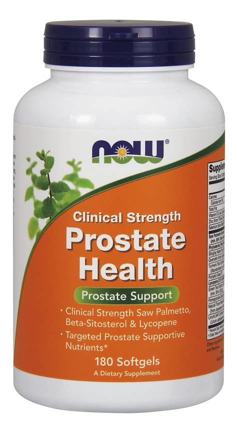 NOW Supplements, Prostate Health, Clinical Strength Saw Palmetto, Beta ...