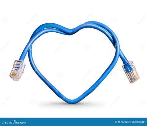 Internet Cable Stock Photography - Image: 18703032