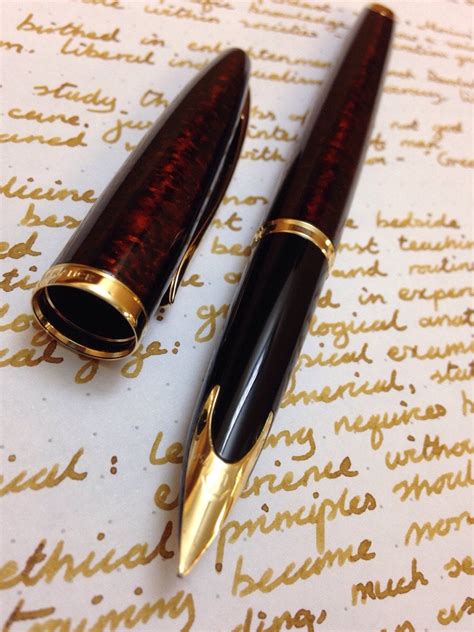 Waterman Carene Amber and Pelikan Edelstein Amber! : fountainpens