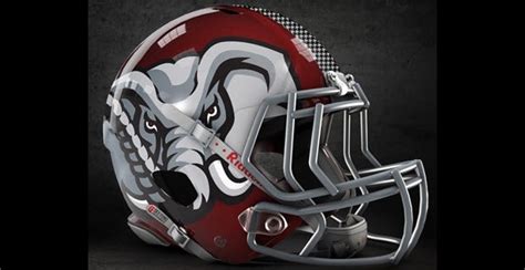 Photo: New Alabama helmet design concept