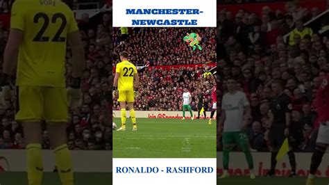 MANCHESTER UNITED - NEWCASTLE / RONALDO face to RASHFORD - Win Big Sports