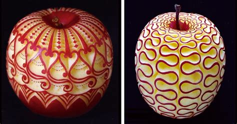 Fruit Carving Artist Turns Fruit and Vegetables into Works of Art