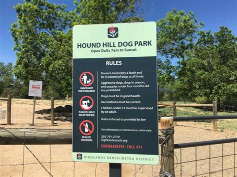 Hound Hill Dog Park | Highlands Ranch, CO Off Leash Dog Park