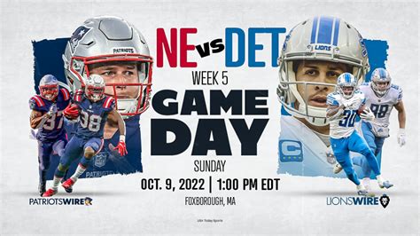 Patriots vs Lions: Time, TV schedule and how to watch online