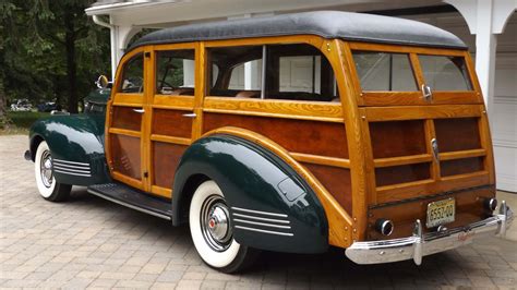 1941, Packard, 110, Station, Wagon, Woodie, Classic, Old, Vintage ...