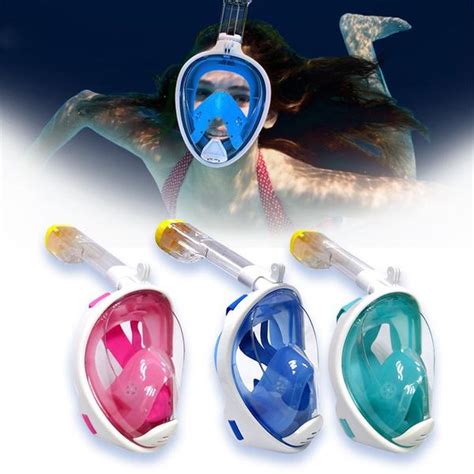 Anti Fog Full Face Diving Mask Diving Swimming Artifact Look Underwater ...