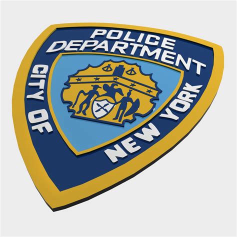 NYPD Police Department logo by Polygon3d | 3DOcean