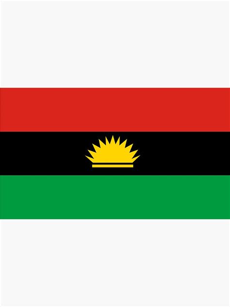 "Flag of Biafra (Bịafra) " Sticker for Sale by RBEnt | Redbubble