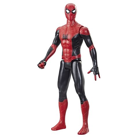 Buy Spider-Man Marvel Titan Hero Series 12-Inch New Red and Black Suit ...