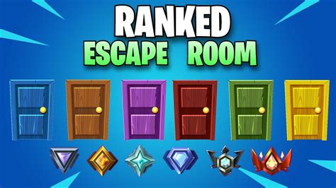 🚪 RANKED ESCAPE ROOM FFA 🚪 0981-7636-3733 by ngux - Fortnite Creative Map Code - Fortnite.GG