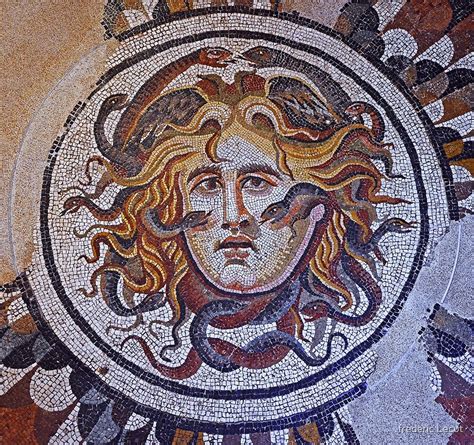 "Medusa mosaic, Diocletian's bath, Rome" by frederic Lecut | Redbubble