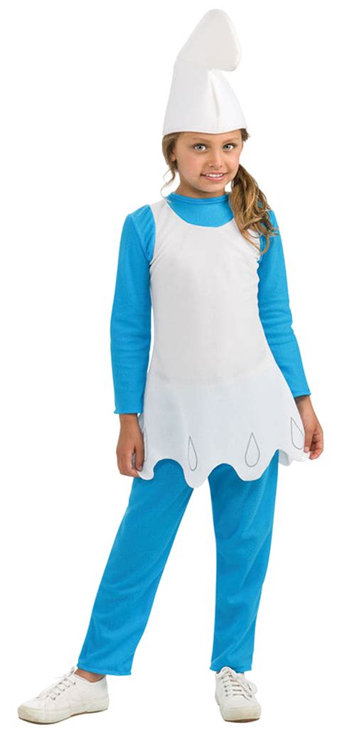 Girl's Smurfette Costume - CostumePub.com