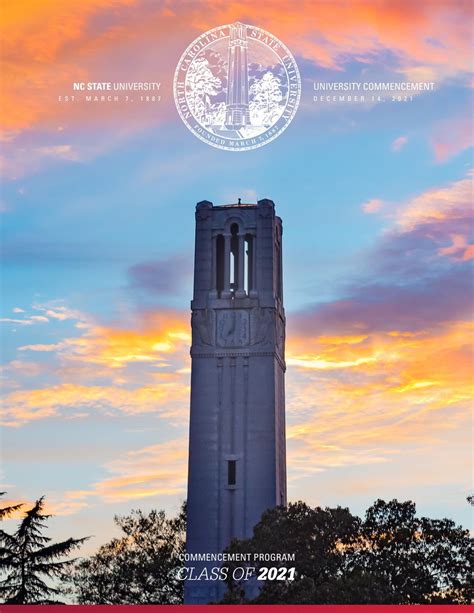 NC State University Fall 2021 Commencement Program by NC State ...