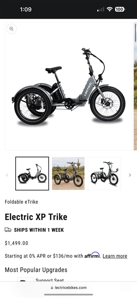 Electric XP Trike for Sale in Riverside, CA - OfferUp