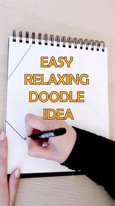 Easy Relaxing Doodle Tutorial Idea || Most Creative Craft Art | Sharpie ...