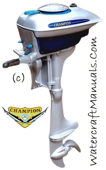 Champion Outboard Owner/Parts/Service Manual Directory