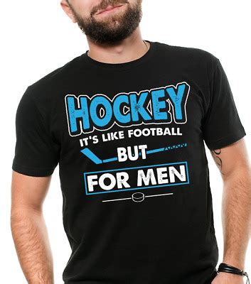 Hockey tshirt Funny Ice Hockey T shirt USA Hockey T shirt Funny Hockey ...