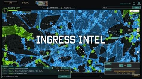 INGRESSをプレイするなら世界の情勢を知れるマップ「INGRESS INTEL Map」は忘れずブックマークしておこう！